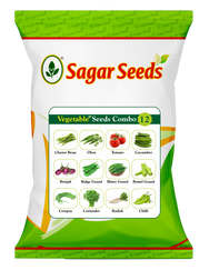 12 Vegetable Seeds Combo Pack
